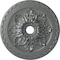 Ekena Millwork Bordeaux Deluxe Ceiling Medallion (Fits Canopies up to 4"), 23 5/8"OD x 3"ID x 2"P, Platinum CM23BOPLS - alternate 1